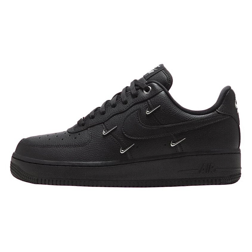 Изображение товара NIKE Кроссовки Air Force 1 Low 07 Lx Black Silver Mini Swoosh, цвет: Черный, размер: 41