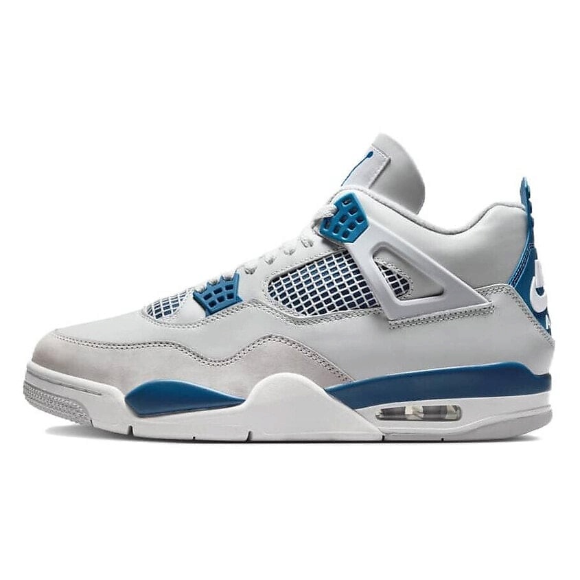Изображение товара NIKE Кроссовки 4 Retro Military Blue 2024, цвет: Мультиколор, размер: 46