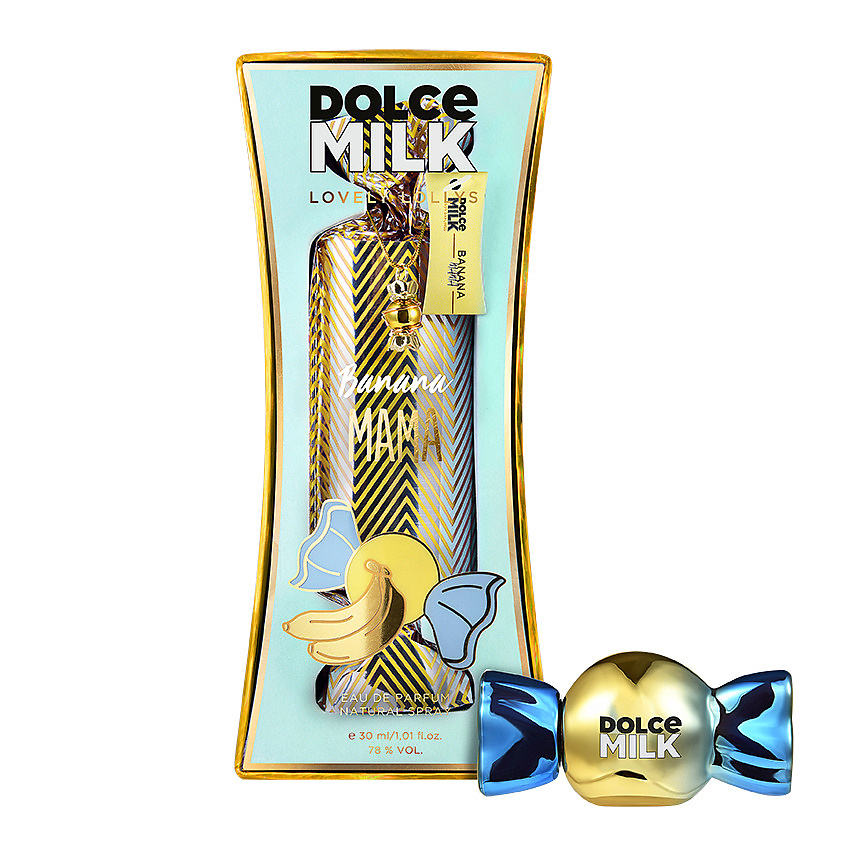Изображение товара DOLCE MILK Lovely lollys "Банан", Парфюмерная вода, спрей 30 мл