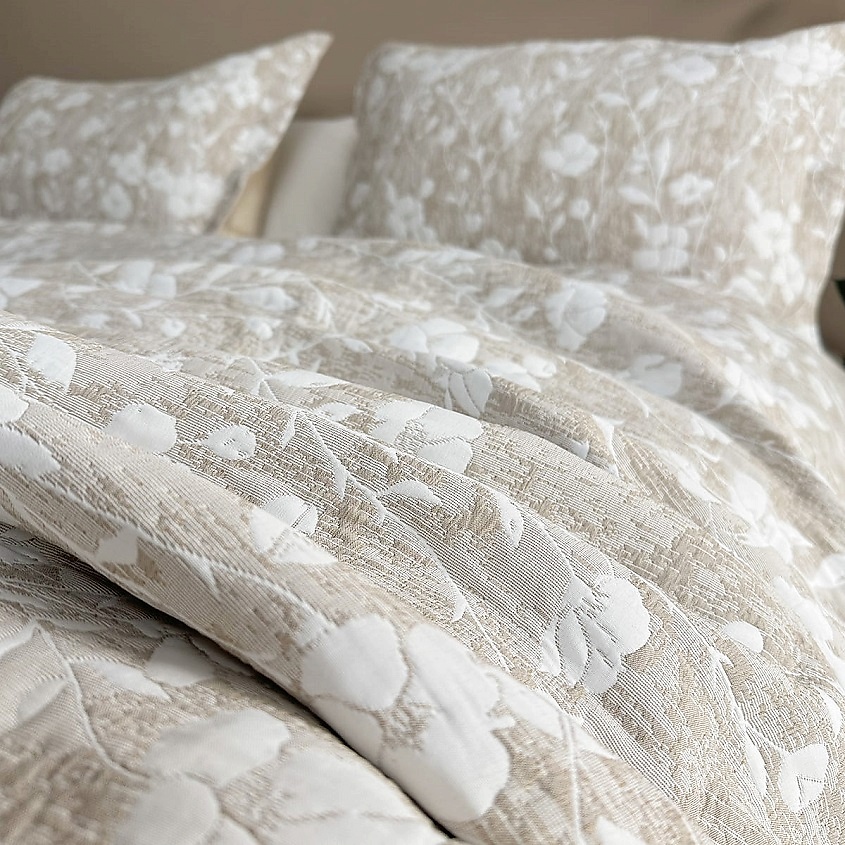 Изображение товара ARYA HOME COLLECTION Покрывало хлопковое 180x240 Lobed, 1 шт