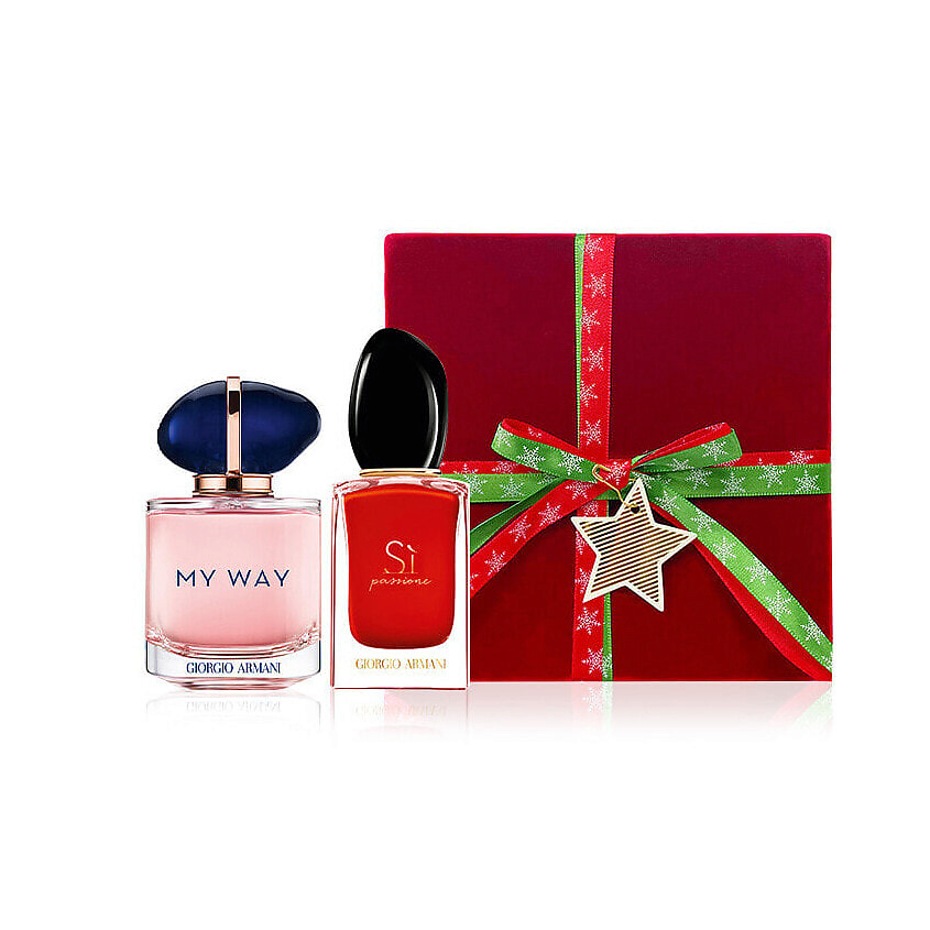 Изображение товара GIORGIO ARMANI Подарочный набор парфюмерии Si Passion+My Way, 7мл+7мл