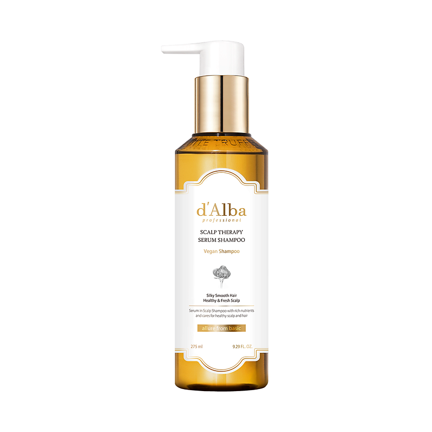 Изображение товара D`ALBA Укрепляющий шампунь для волос Professional Repairing Scalp Therapy Serum Shampoo, 275 мл