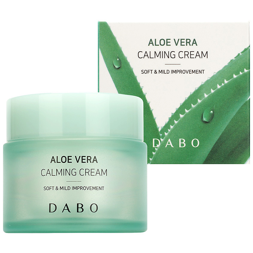 Изображение товара DABO Крем для лица успокаивающий с экстрактом алоэ Aloe Vera Calming Cream, 50 мл