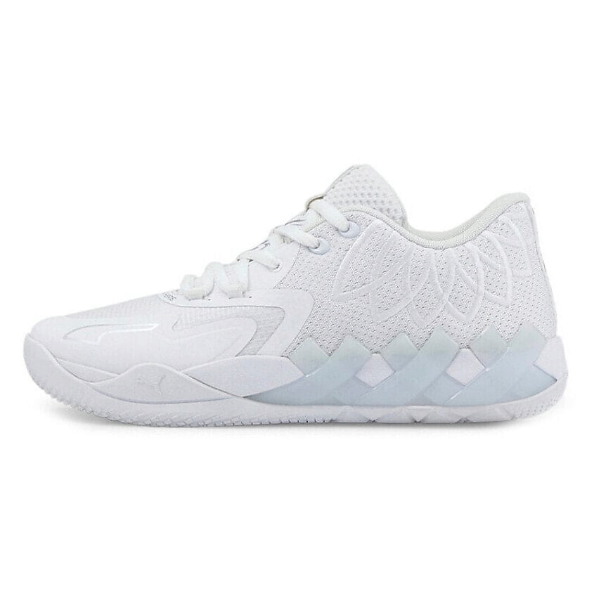 Изображение товара PUMA Кроссовки LaMelo Ball MB.01 White Silver, размер: 43 Изображение товара PUMA Кроссовки LaMelo Ball MB.01 White Silver, размер: 43
