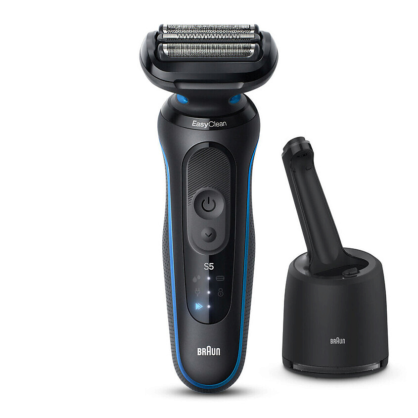 Изображение товара BRAUN Электробритва Series 5 52-B7000cc, Синий, черный