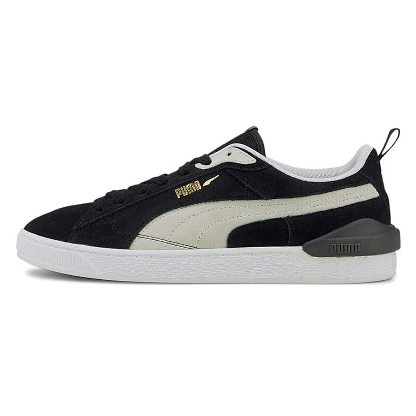 Изображение товара Женские кроссовки Puma Suede Bloc Black Ebony мультиколор 37,5 EU стильная обувь для повседневной н