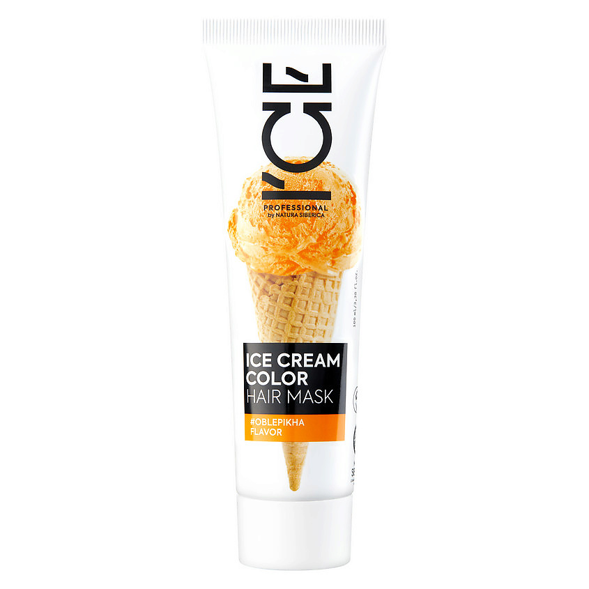 Изображение товара ICE BY NATURA SIBERICA Тонирующая маска для волос Oblepikha Cream Color, 100 мл