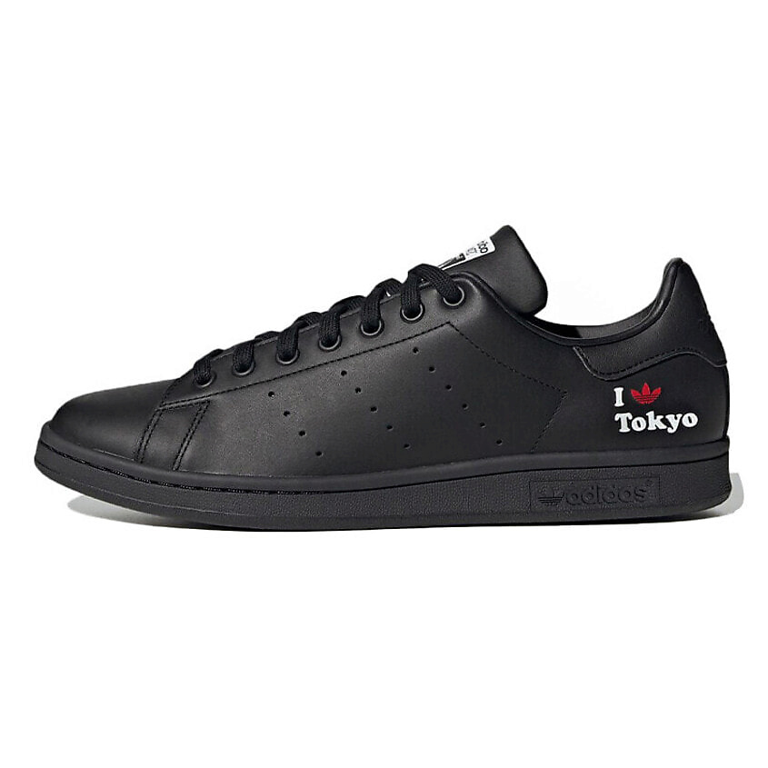 Изображение товара ADIDAS ORIGINAL Кроссовки Stan Smith 'Black White Red', цвет: Мультиколор, размер: 36⅔