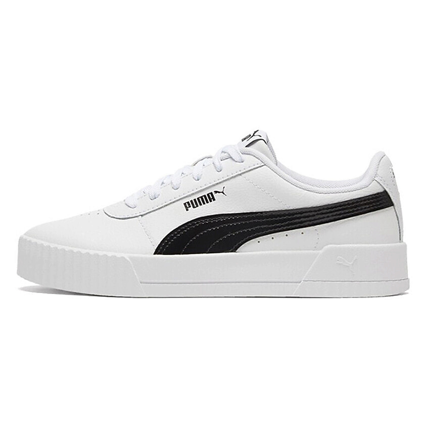 Изображение товара PUMA Кроссовки Carina Pfs White Black Womens, цвет: Мультиколор, размер: 35,5