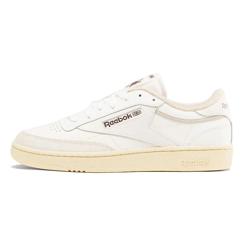 Изображение товара REEBOK Кроссовки Reebok Club C 85 Chalk Weathered White Vintage Chalk, цвет: Мультиколор, размер: 38,5