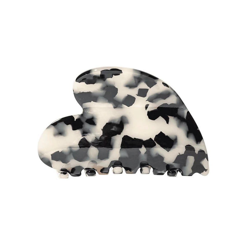 Изображение товара ASSORO Краб для волос Маленький гепард сердце экологичный закрепляющий аксессуар