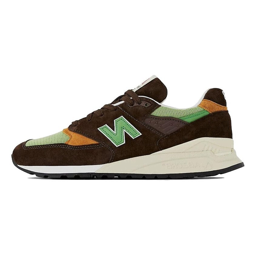 Изображение товара NEW BALANCE Кроссовки 998 MiUSA Teddy Santis Brown Green, цвет: Зеленый, размер: 38,5