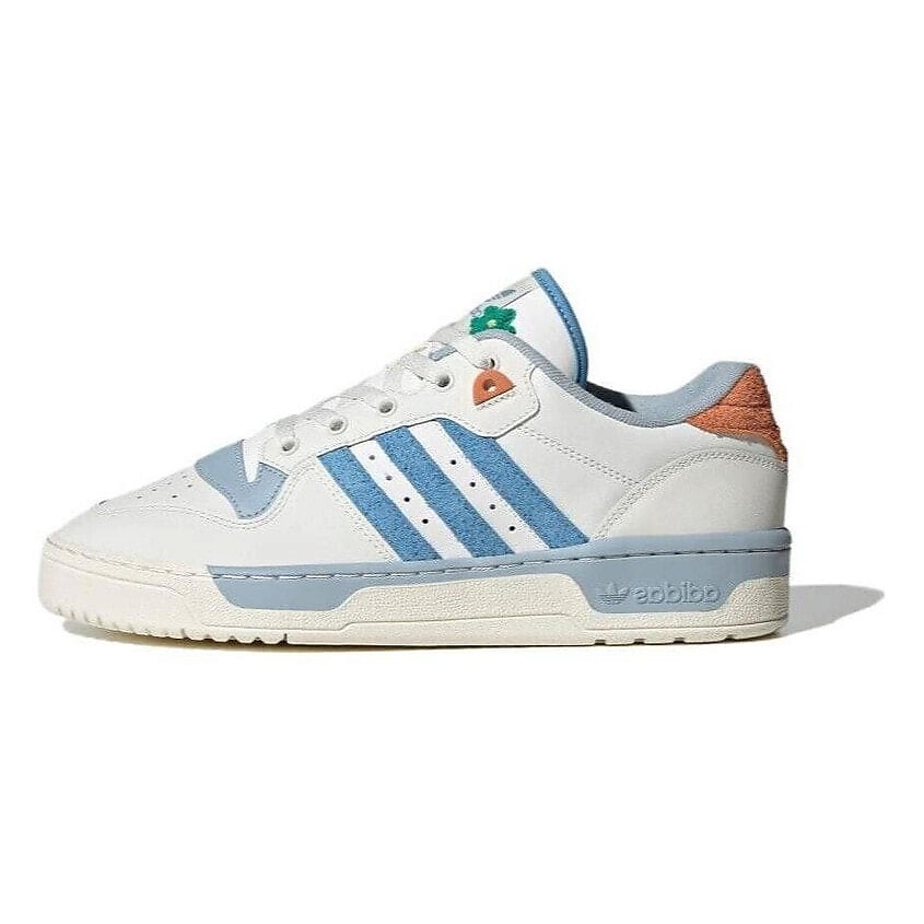 Изображение товара ADIDAS ORIGINAL Кроссовки Rivalry Low White Light Blue Women's, цвет: Мультиколор, размер: 37⅓