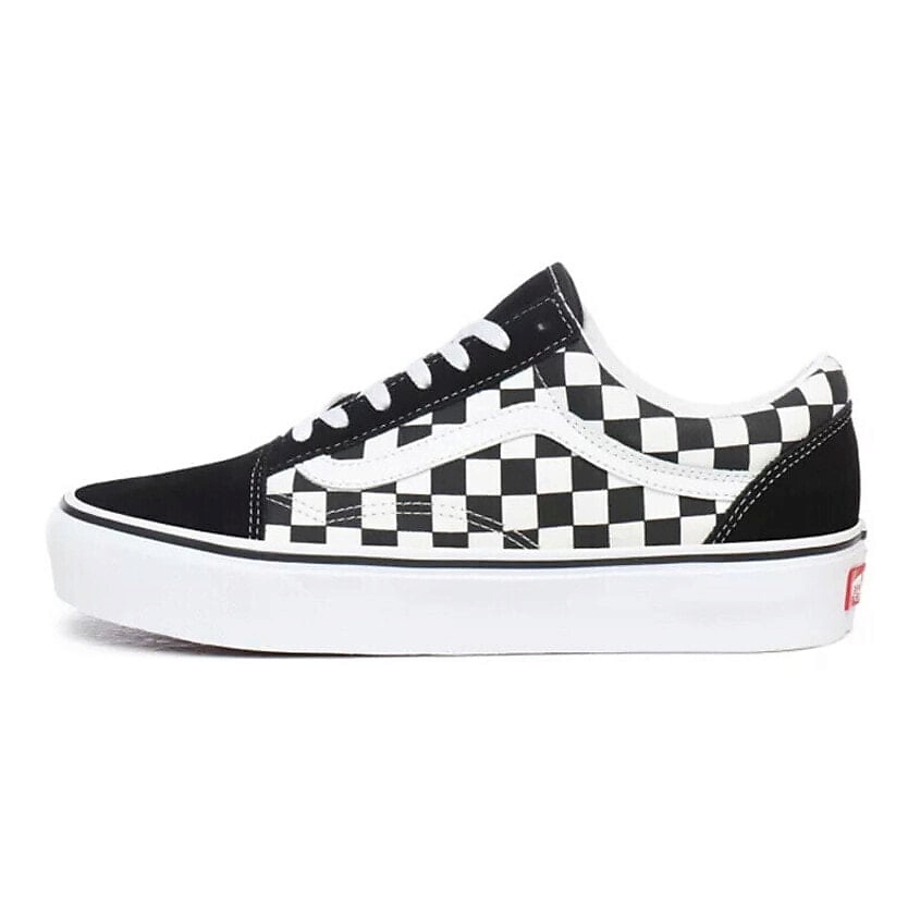 Изображение товара VANS Кроссовки Old Skool Platform Checkerboard, цвет: Мультиколор, размер: 37