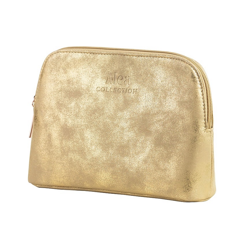 Изображение товара МЕА Косметичка велюровая золотая, 1 шт.
