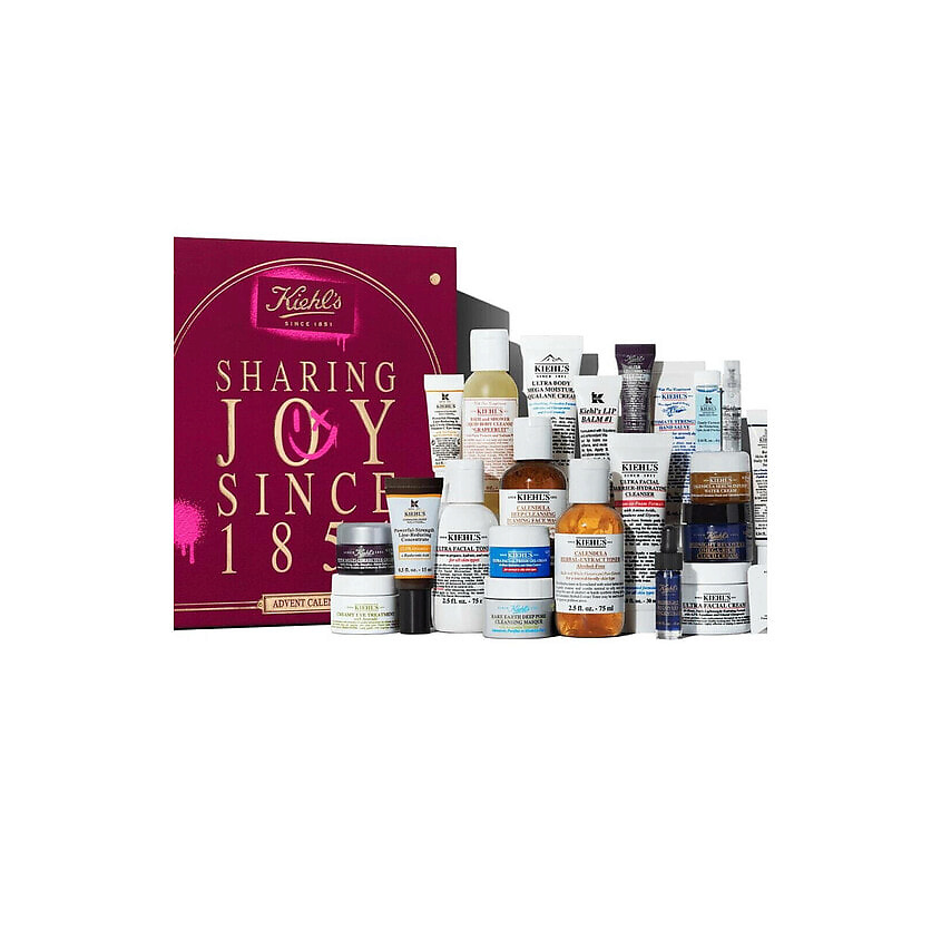 Изображение товара Kiehl's Адвент-к calendar 2025 набор 24 средства для ухода за кожей и телом