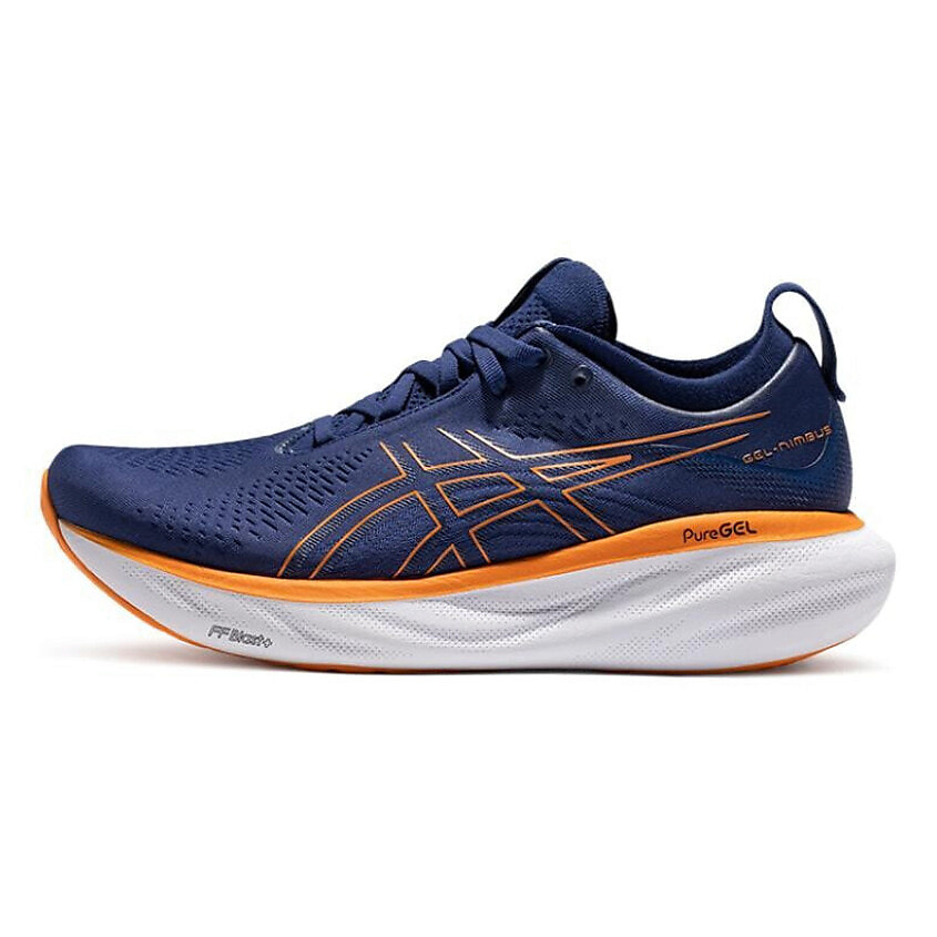 Изображение товара Кроссовки ASICS Gel Nimbus 25 Deep Ocean Bright Orange мужские мультиколор 39,5 EU