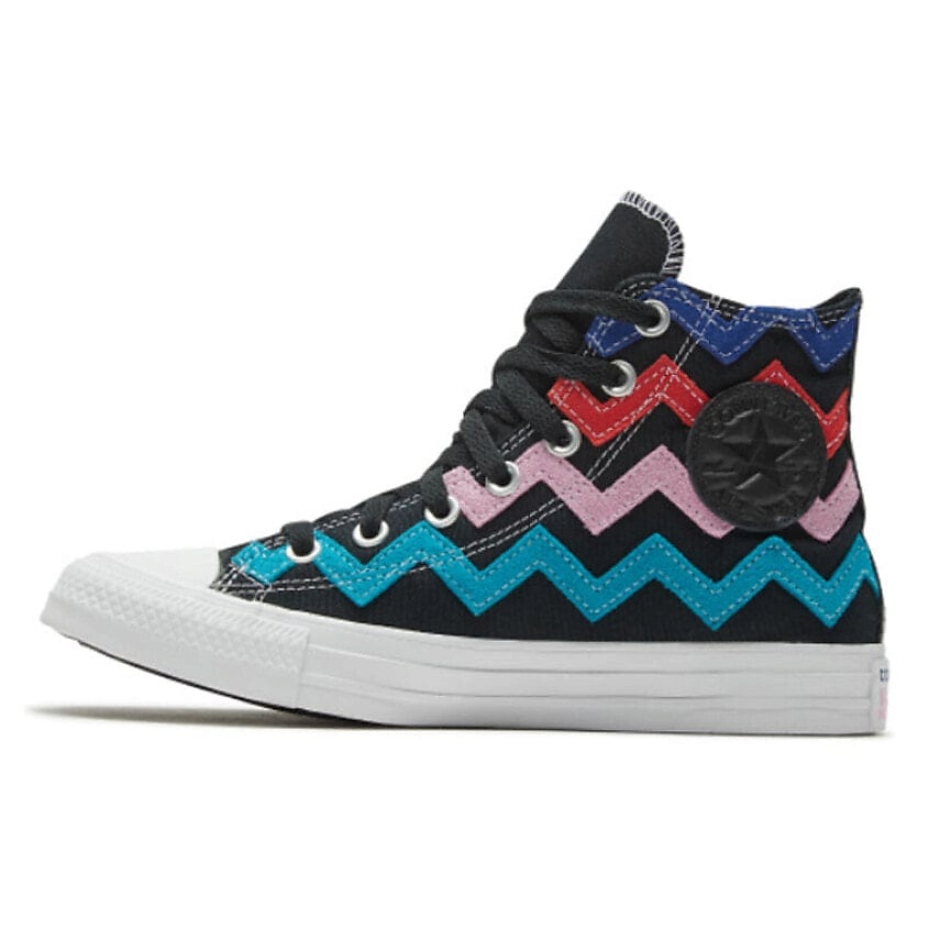 Изображение товара Кроссовки Converse Chuck Taylor All Star Black Womens, размер 39,5 EU, мультиколор