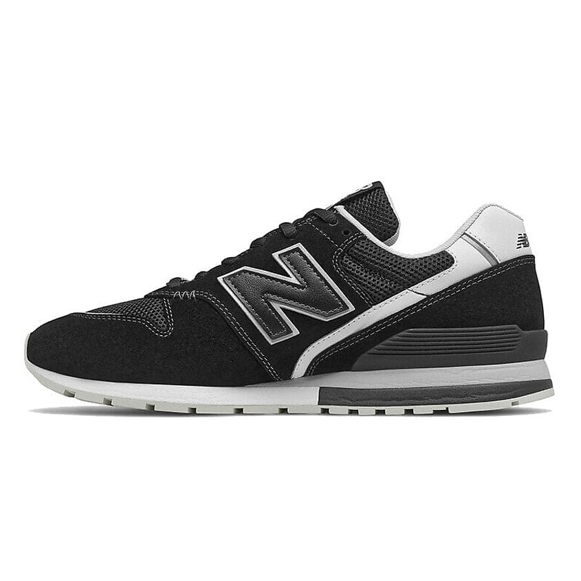 Изображение товара Кроссовки NEW BALANCE 996 Black Grey Stitch мужские, размер 42, активный стиль
