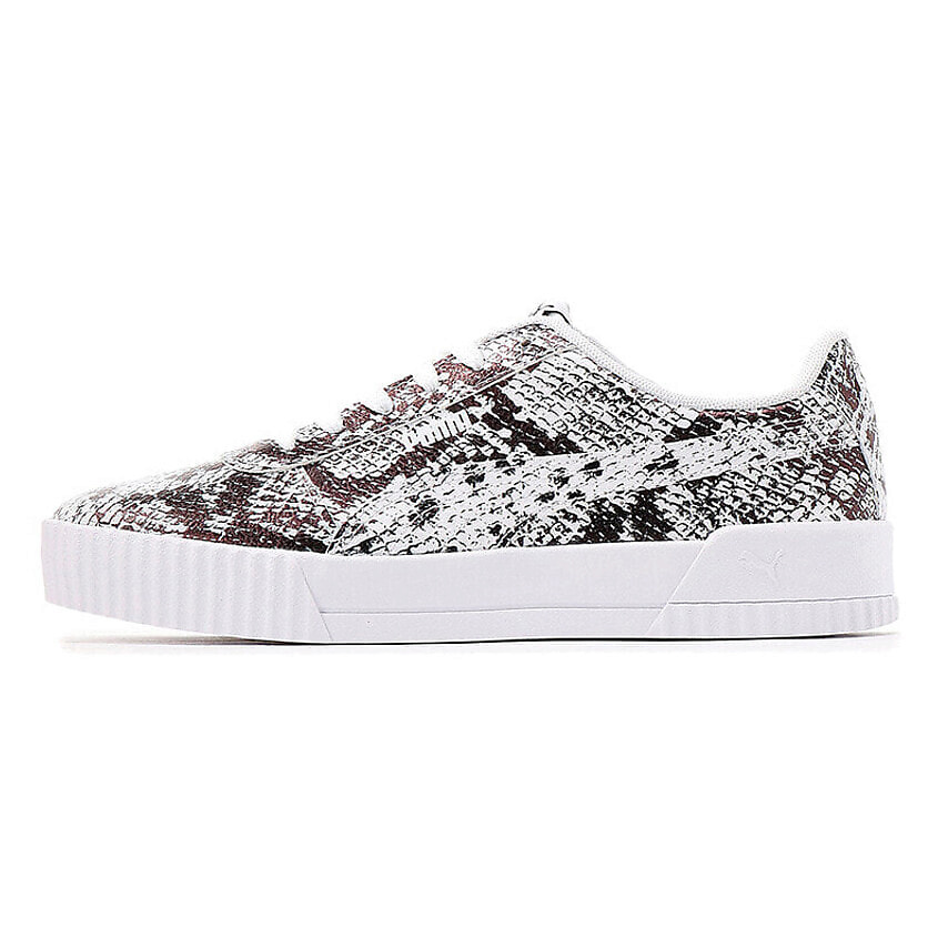 Изображение товара PUMA Кроссовки Carina Reptile Casual Shoes For Black/White Womens, цвет: Мультиколор, размер: 35,5