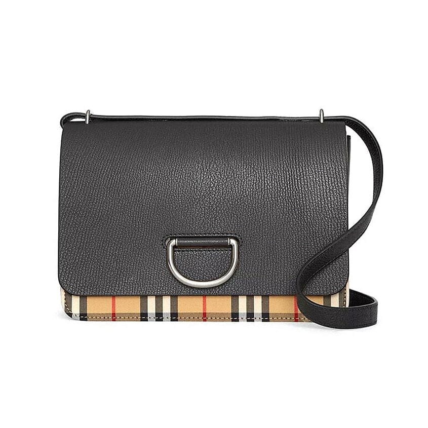 Изображение товара BURBERRY Сумка Leather Shoulder Bag, цвет: Черный, размер: One Size