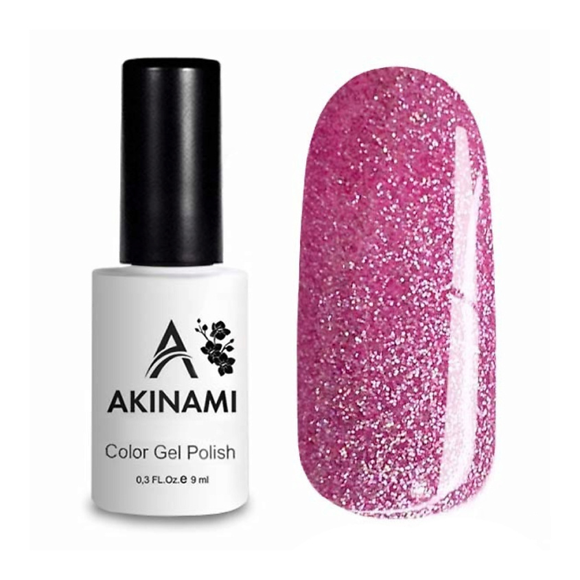 Изображение товара Гель-лак с блестками Fireworks AKINAMI 9 цветов, долгий стойкий маникюр