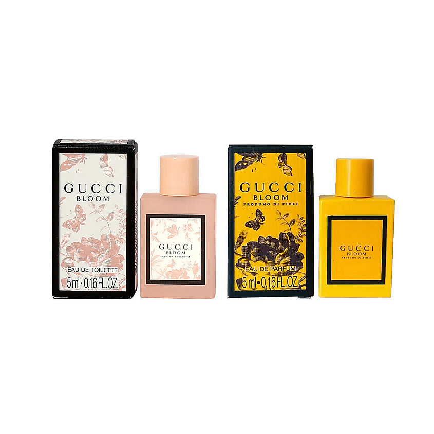 Изображение товара GUCCI Набор миниатюр Bloom Eau de toilette & Bloom Profumo Di Fiori, 5 мл + 5 мл