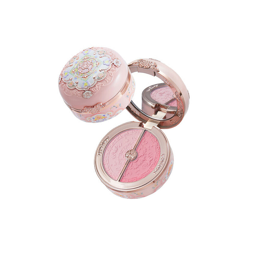 Изображение товара FLOWER KNOWS Румяна-хайлайтер Butterfly Cloud Collar Rouge Box Highlighting & Blush, № 03