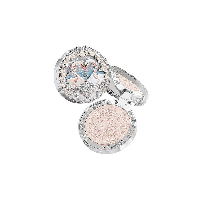 Изображение товара Компактные матовые румяна Swan Ballet Embossed Blush № 01 от FLOWER KNOWS