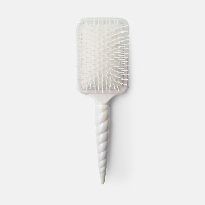 Изображение товара Расческа для волос массажная LICHI с эргономичной ручкой белая