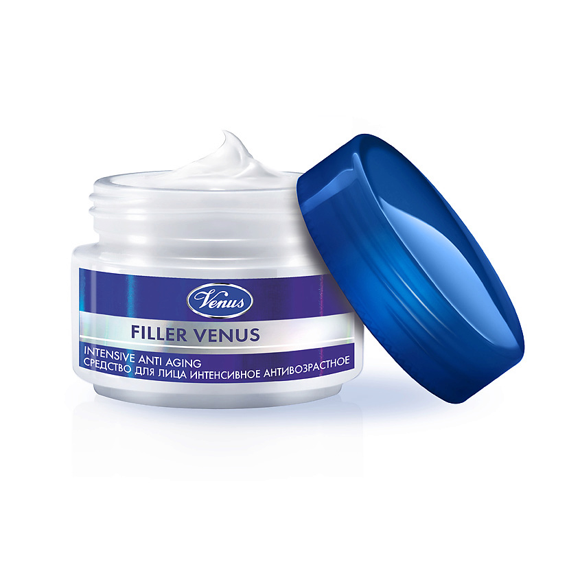 Изображение товара VENUS Крем-филлер для лица интенсивный против морщин с гиалуроновой кислотой по технологии микроинфузии, 50 мл
