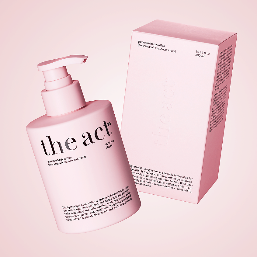 Изображение товара THE ACT Смягчающий лосьон для тела парфюмированный, 300мл