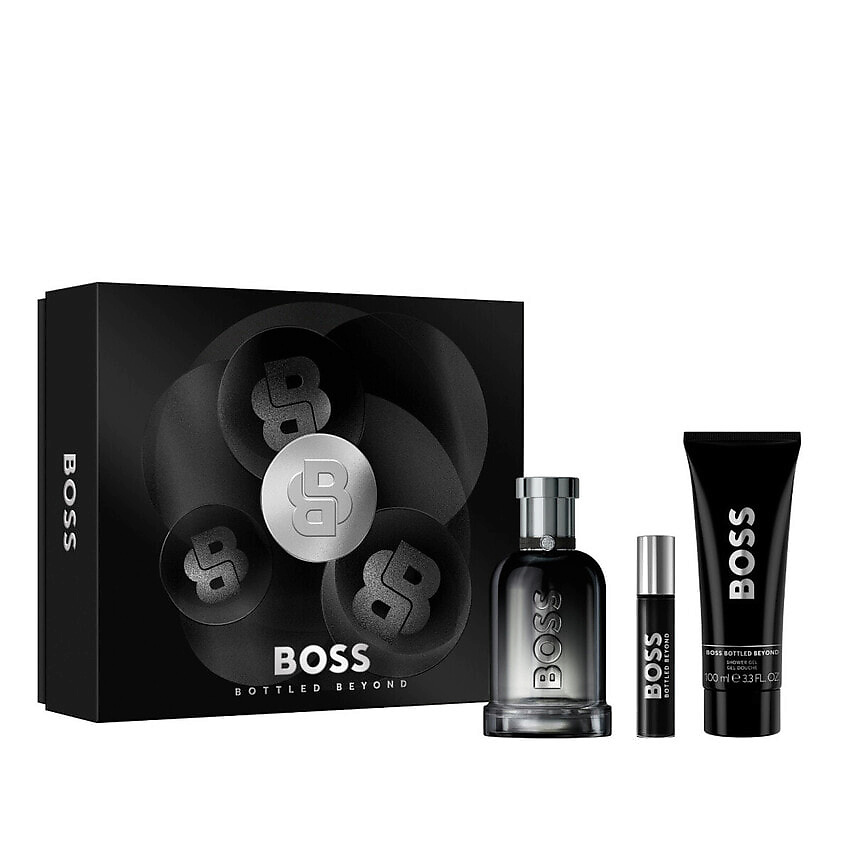 Изображение товара BOSS Набор Boss Bottled Beyond: Парфюмерная вода + Миниатюра + Гель для душа, 100 мл + 10 мл + 100 мл