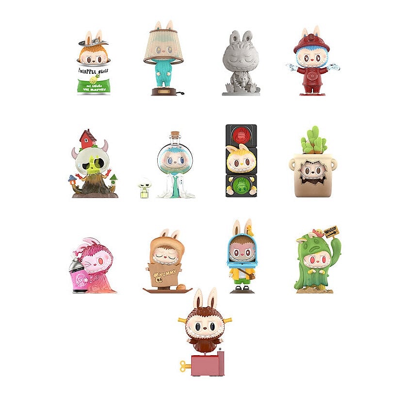 Изображение товара POP MART Фигурка MONSTERS Invisible Me Collection, рандомный товар, 2шт, 9см, Мультиколор