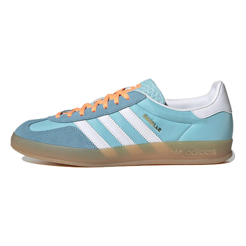 Изображение товара ADIDAS ORIGINAL Кроссовки Gazelle Indoor Preloved Blue White Gum, цвет: Мультиколор, размер: 36⅔