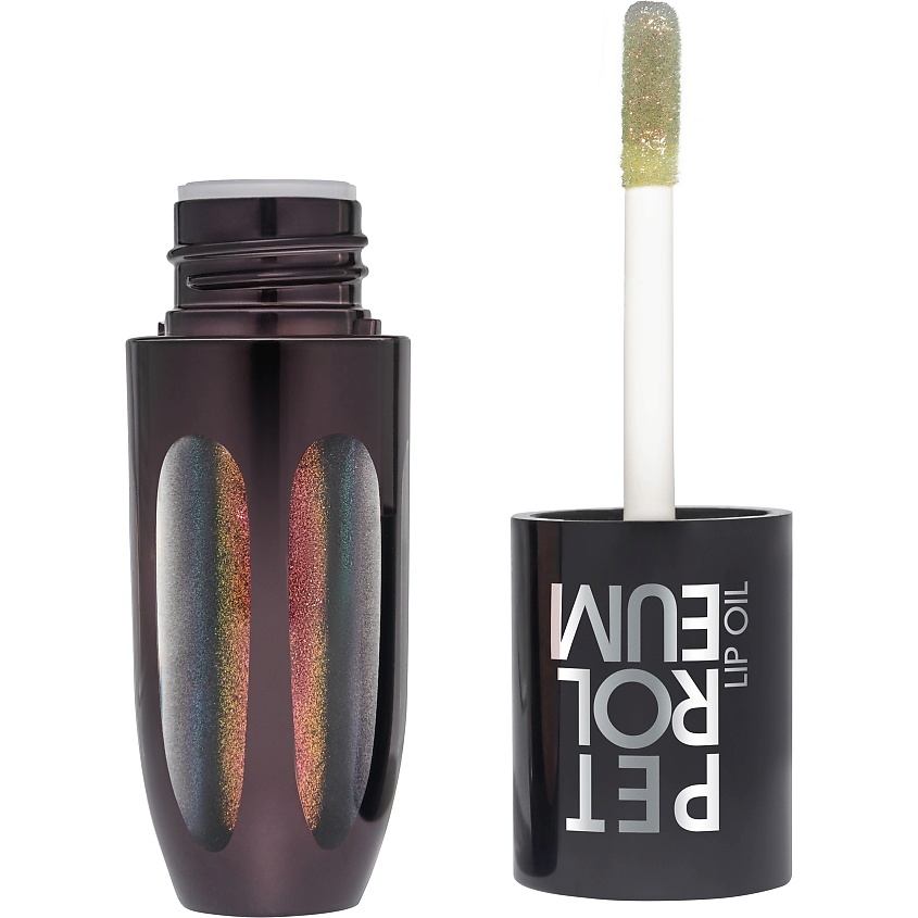 Изображение товара INFLUENCE BEAUTY Масло для губ, глянцевый блеск, сияющий эффект Petroleum, № 02 дуохромный сливовый, 3 мл