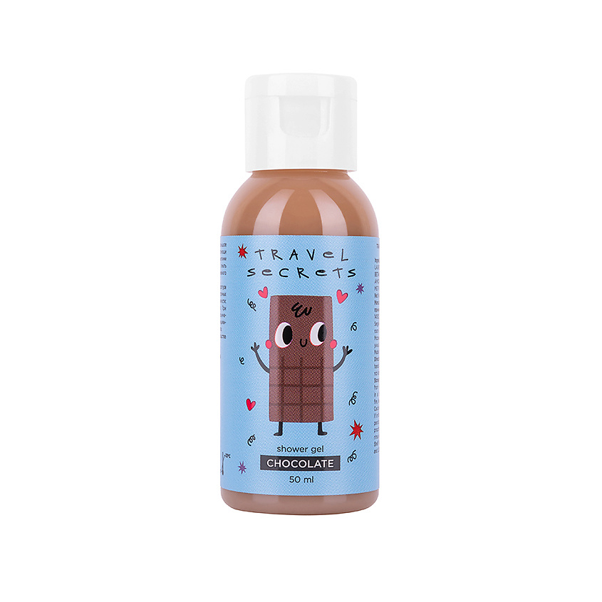 Изображение товара ЛЭТУАЛЬ Гель для душа Travel Secrets Chocolate, 50 мл