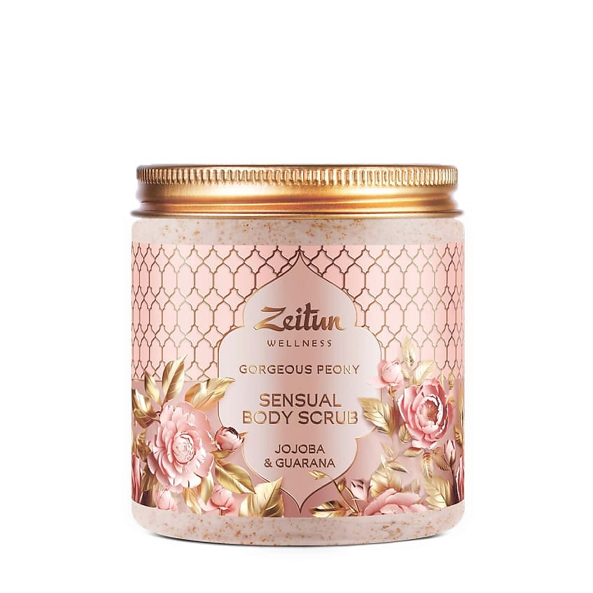 Изображение товара ZEITUN Скраб для тела Gorgeous Peony Sensual Body Scrub, 250 мл