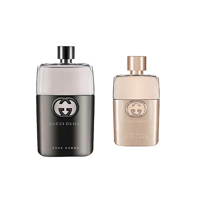 Изображение товара Gucci Guilty Pour Homme & Pour Femme Набор парфюмов 150 мл и 50 мл подарочный