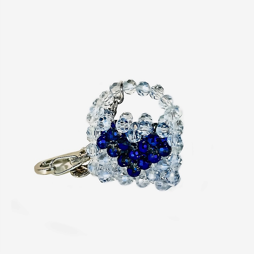 Изображение товара MAOMI Подвеска-брелок из кристаллов Сваровски, 1 шт