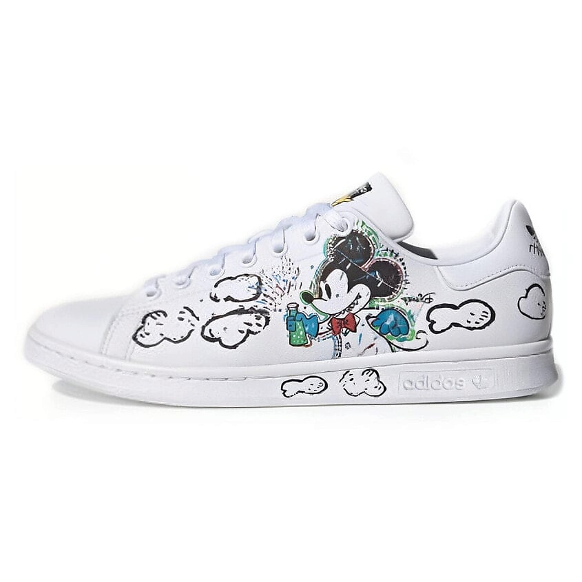 Изображение товара ADIDAS ORIGINAL Кроссовки Stan Smith Kasing Lung X Disney Labubu Mickey Mouse, цвет: Мультиколор, размер: 41⅓