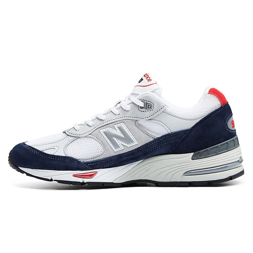 Изображение товара Кроссовки NEW BALANCE 991 Grey Navy Red для активного образа жизни Изображение товара Кроссовки NEW BALANCE 991 Grey Navy Red для активного образа жизни