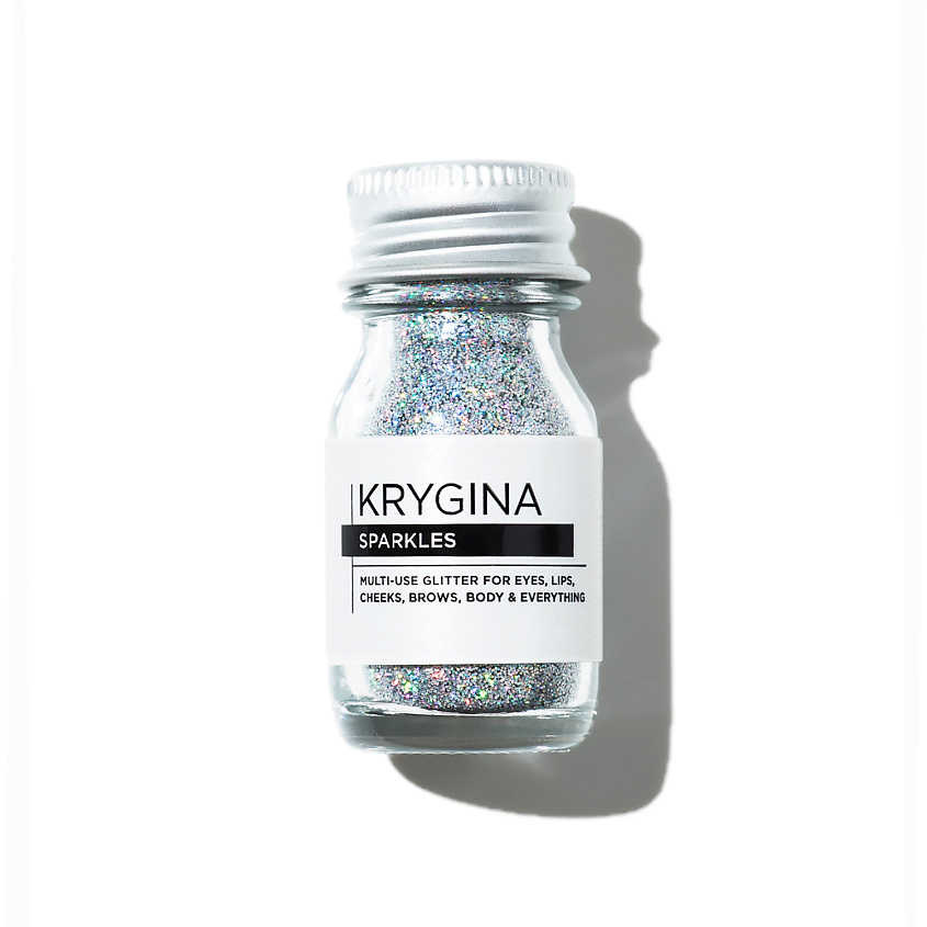 Изображение товара Глиттер для лица и глаз KRYGINA COSMETICS Sparkles Prism Silver 890 рублей