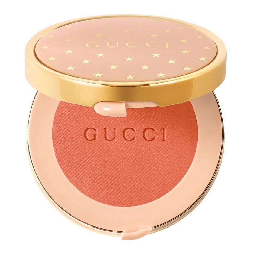Изображение товара GUCCI Универсальные компактные румяна Blush De Beaute Cheeks & Eyes, 8 - Soft Red