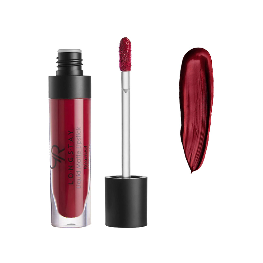 Изображение товара GOLDEN ROSE Жидкая помада LONGSTAY LIQUID MATTE No30 - стойкая матовая помада