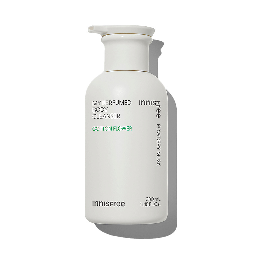 Изображение товара INNISFREE Парфюмированный гель для душа Цветок хлопка My perfumed, 330 мл