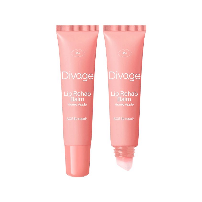 Изображение товара DIVAGE Восстанавливающий бальзам для губ Lip Rehab Balm Gourmet медовое яблоко 12 мл