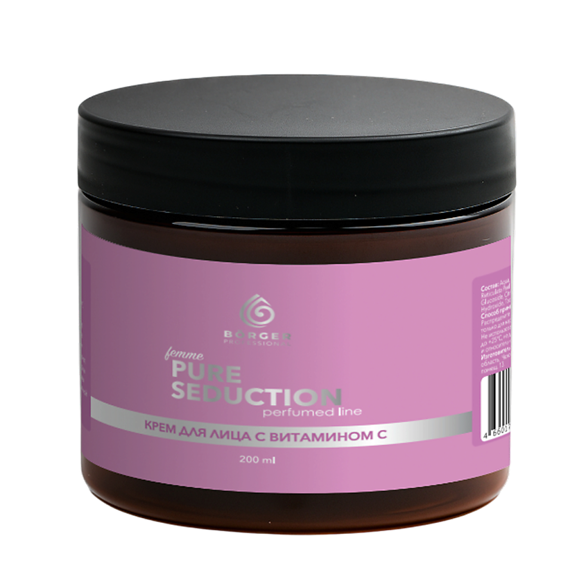 Изображение товара BORGER Крем для лица парфюмированный с витамином С и Д-пантенолом PURE SEDUCTION, 1 шт.