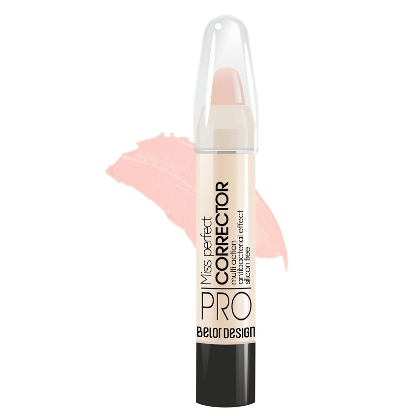 Изображение товара Консилер для лица BELOR DESIGN MISS PERFECT тон 023, стик, маскировка недостатков