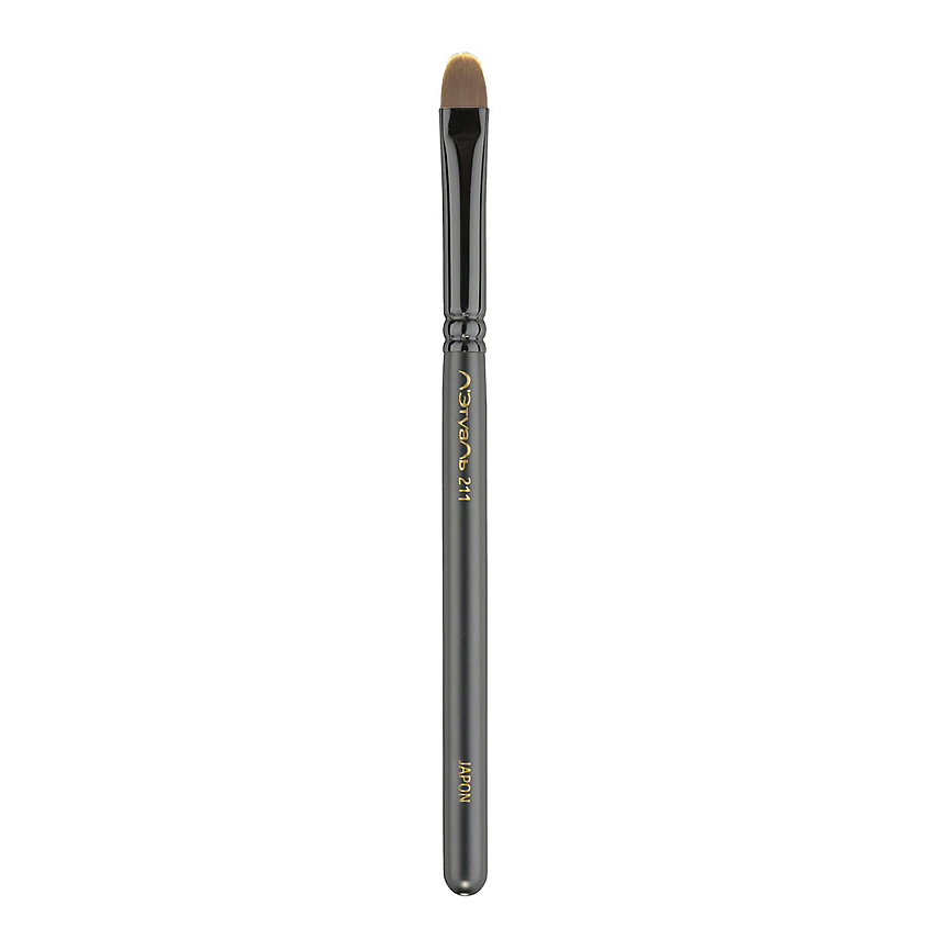 Изображение товара ЛЭТУАЛЬ Плоская синтетическая кисть для теней № 211 для профессионального макияжа глаз